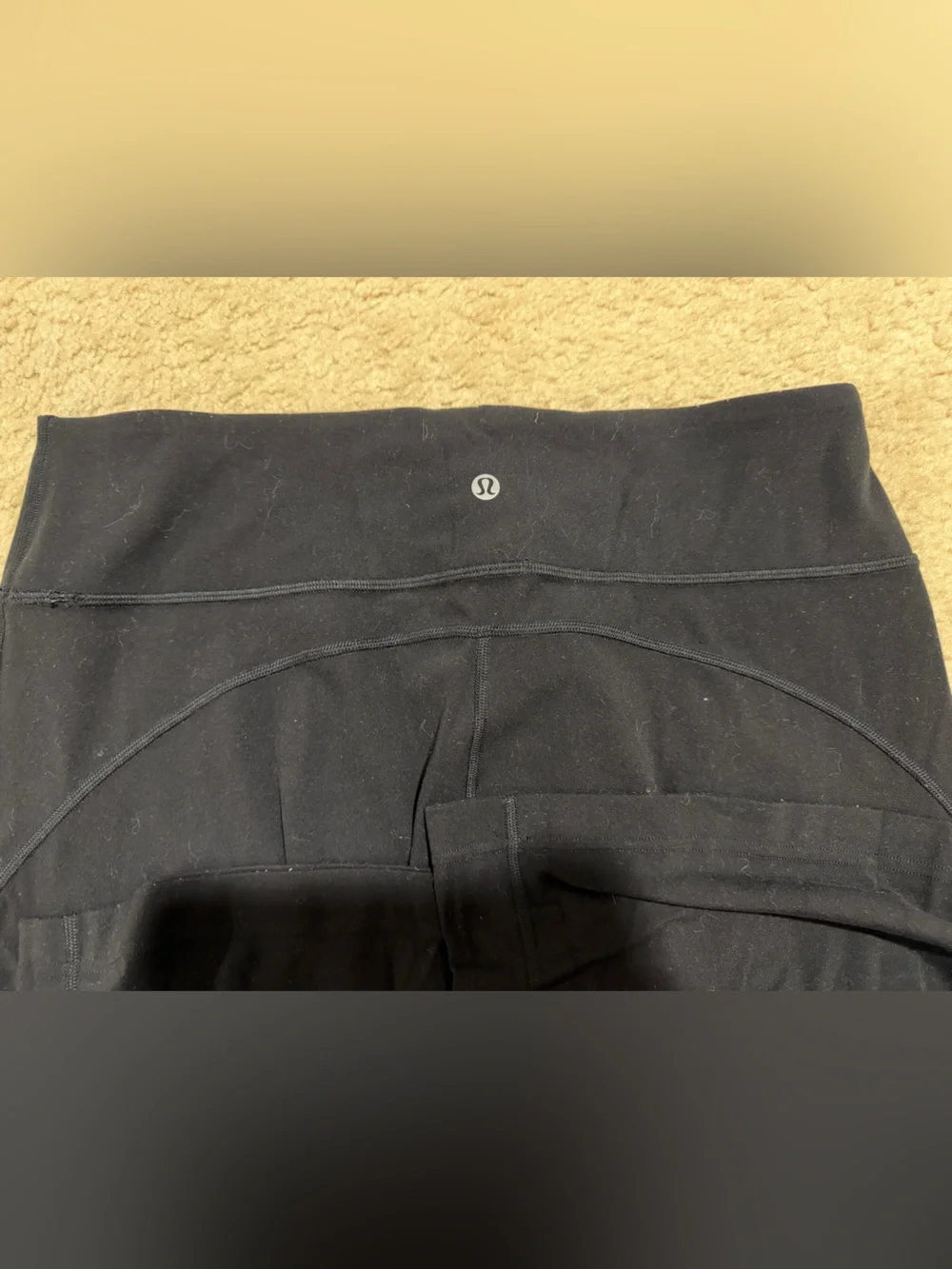 lululemon athletica Black Boot-Cut Flare Pants